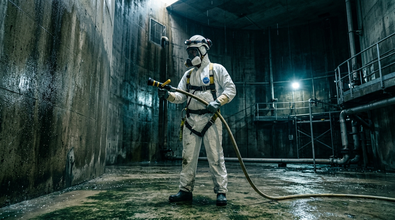 Hidrolavado industrial
